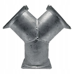 Trišakis ir flanšas 8 x 8 x 8 r