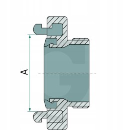 Kištukinė jungtis 75b 3 storz sistema 75b 8