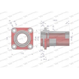Prietaiso stebulė naudojama sukamajai žoliapjovei