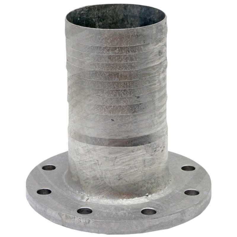 Karštai cinkuoto plieno flanšas su žarnos įvore