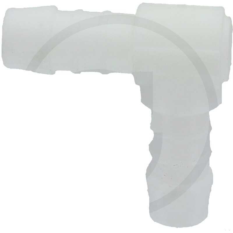 90° alkūnė su 2x PVC žarnos jungtimi