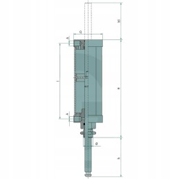 Mz pneumatinis cilindras 8 m35 x 2 q 90 a 3