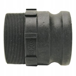 Lizdas su išoriniu sriegiu, užrakto sistema f, plastikas 3