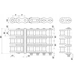 Tripleksinė grandinė 16b 3