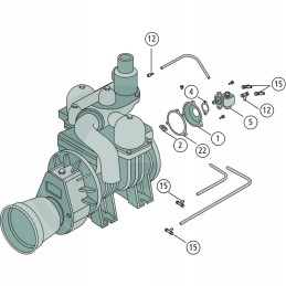 B p srieginė jungtis oe 1 8 x 6 mm