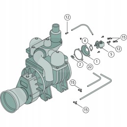 B p srieginė jungtis oe 1 8 x 6 mm