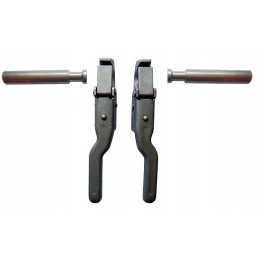 Šoninis užraktas, segtukas, anga apačioje, dešinė, kairė