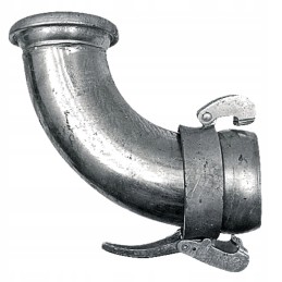 Alkūnė 90 su cinkuotu lizdu ir kištuku 159