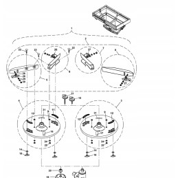 Amazone peiliai OM10 16 Os10 18 1984110 už m