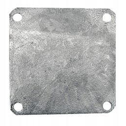 Kaiščio flanšas 8 180x180mm karštai cinkuotas