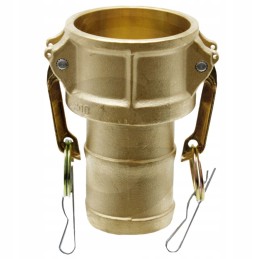 Kištukas camlock sistema c žalvaris 2