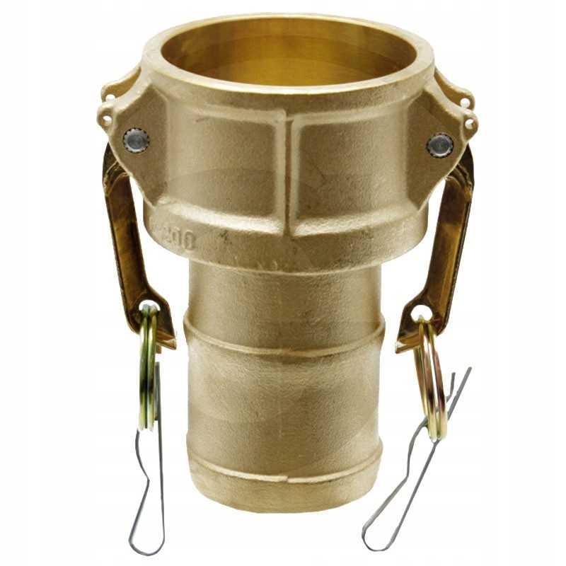 Kištukas camlock sistema c žalvaris 2