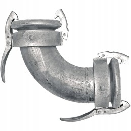 Tinka 90 alkūnė su karštai cinkuotu kištuku