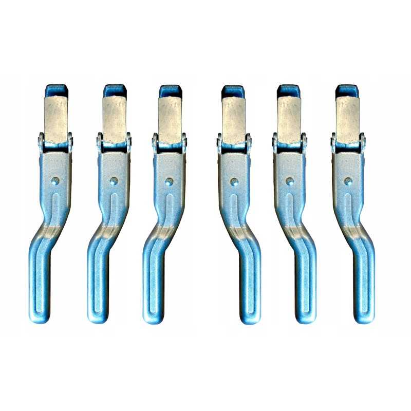 Šoninis užraktas, anga apačioje, 3 dešinės, 3 kairės, komplektas