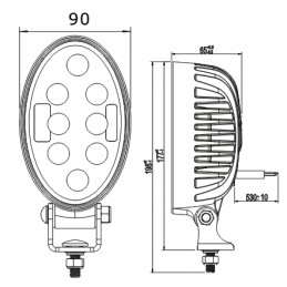 LED darbo lempos