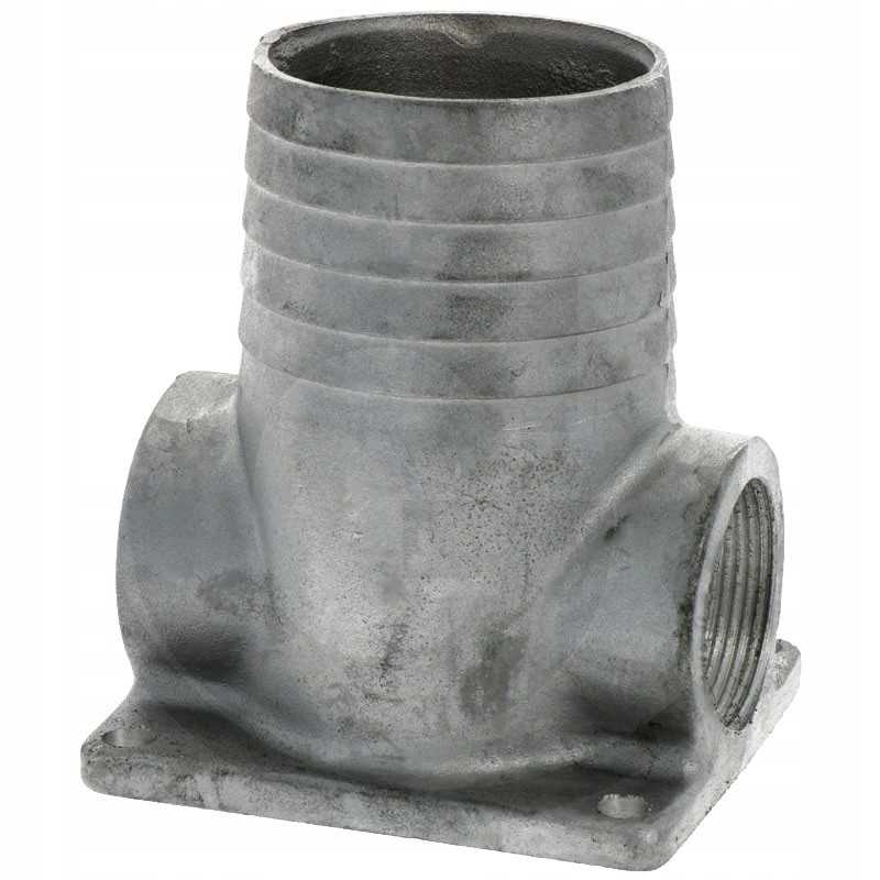 Hertell žarnos jungtis oe 80 mm 2x sriegis KD6500