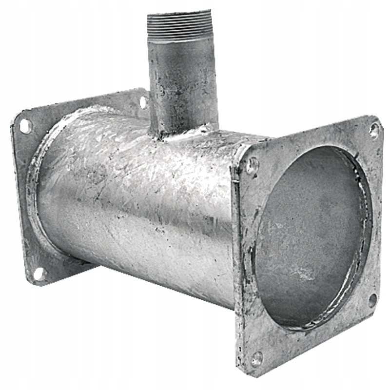 Tarpinė rankovė su dvipusiu flanšu ir centru