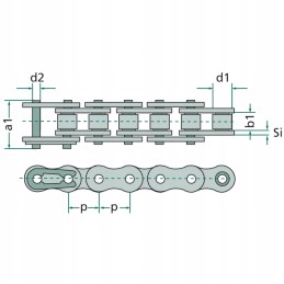 Ritininė grandinė 835rp16b 1 5