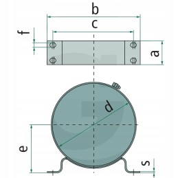 Tvirtinimo tipas 2 80x310x270x320x14x3x185mm