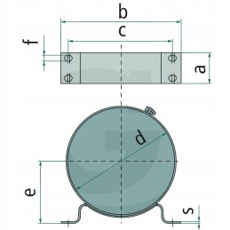Tvirtinimo tipas 2 80x310x270x320x14x3x185mm