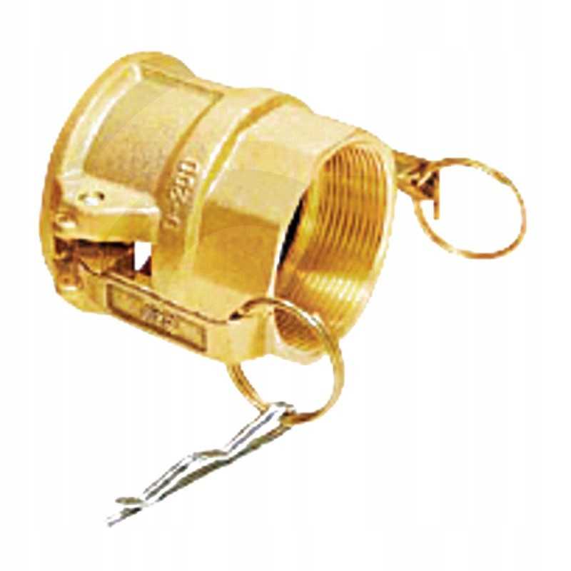 Kištukas camlock sistema d žalvaris 1 5