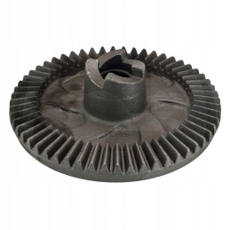 Didelis kūginis dantytas dalgio diskinis ratas su 56