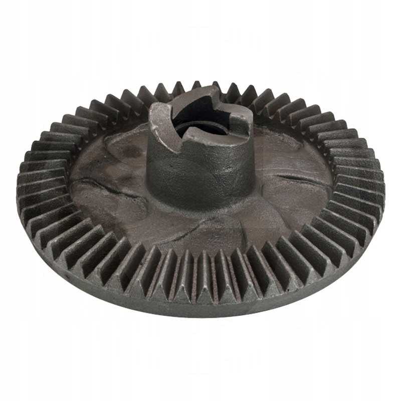 Didelis kūginis dantytas dalgio diskinis ratas su 56