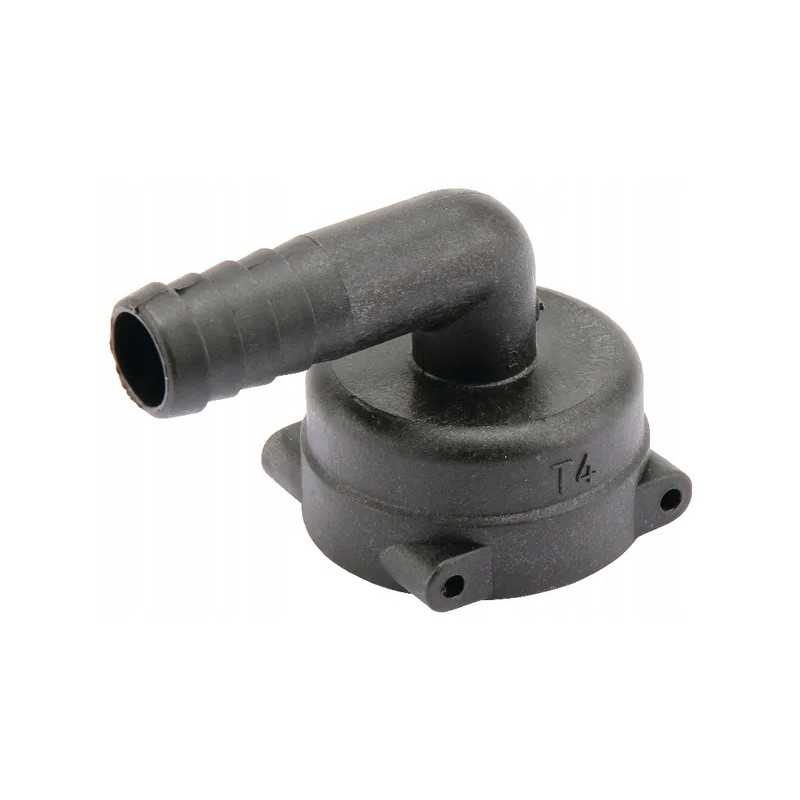 Žarnos jungtis 90 t4f 13 mm