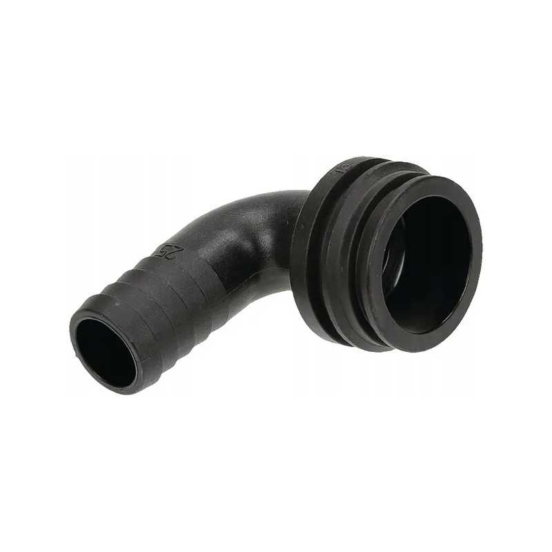 Žarnos jungtis 90 t5 25 mm