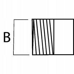 Srieginis elementas juodas 6 150 mm
