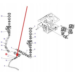 533905d1 skysčio siurblio sandariklis