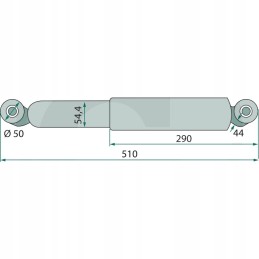Vairo ašies amortizatorius, vidinis skersmuo oe 83 mm