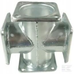 Suvirintas skerspjūvis su 4 kvadratiniais flanšais 6