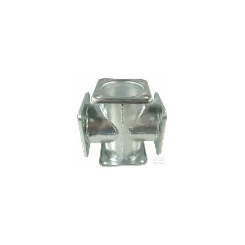 Suvirintas skerspjūvis su 4 kvadratiniais flanšais 6