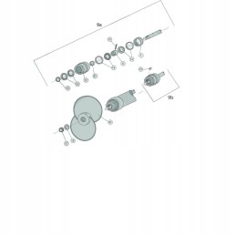 Suma srutų maišytuvas rekordmix elektrinis variklis