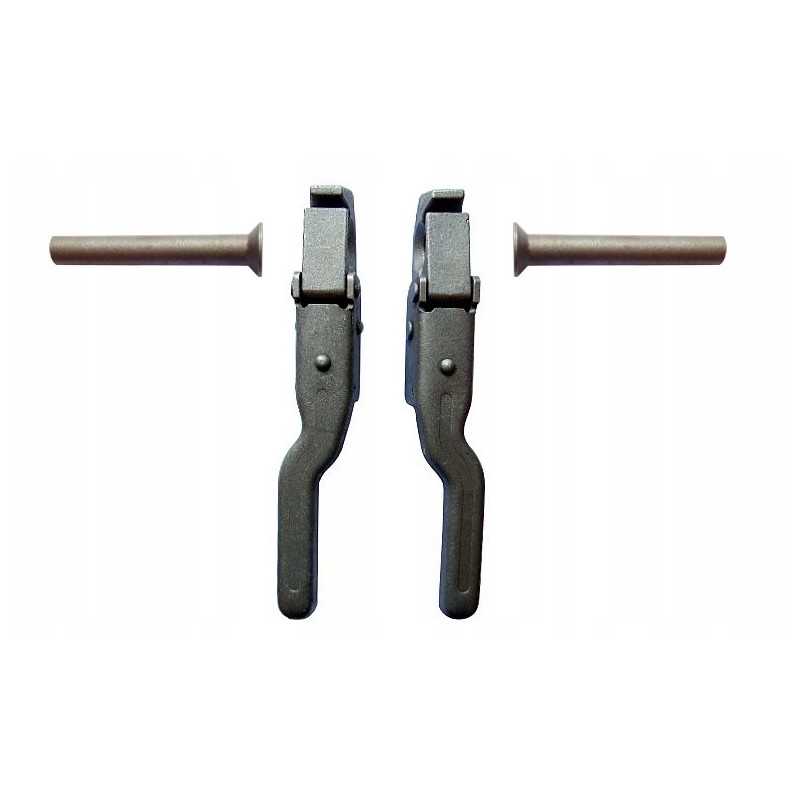 Šoninis užraktas, apačia atidaroma, dešinė, kairė komplektas