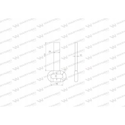 Grandininis 35 l 25x118x10 užslydimas 5 klasės barstytuvas