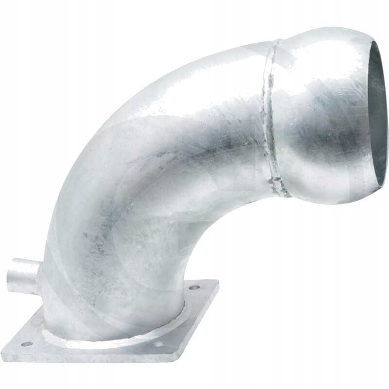 Vamzdžio alkūnė 90 prijungimo įtaisui 6