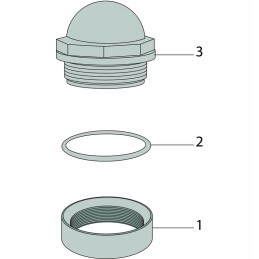 Žiūrėjimo stiklas oe 85 32 x 3 53 mm 3 versija