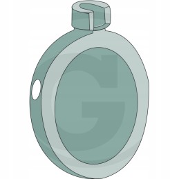 Mz pleištas 4 oe 108 5 mm apačioje 8 mm viršuje 19 5 mm