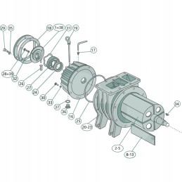 Jurop siurblio korpusas pn 10 600