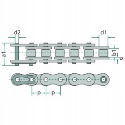 Ritininė grandinė din 8187 8371623f