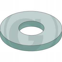 Jurop aliuminio poveržlė 17 x 22 x 1 5 mm pnr 14