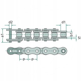 Ritininė grandinė 835rpasa60 1 5