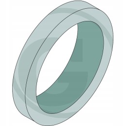 „Jurop“ sandarinimo žiedas 72 x 48 x 15 mm 24