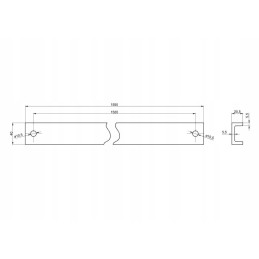 Ilga prisukama metalurginė barstytuvo juostelė 70320