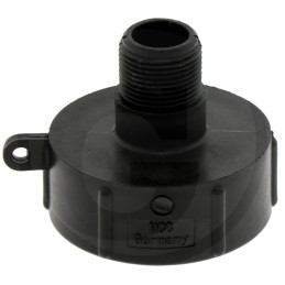 PVC adapteris s 60 x 6 vidinis sriegis į r 3 4