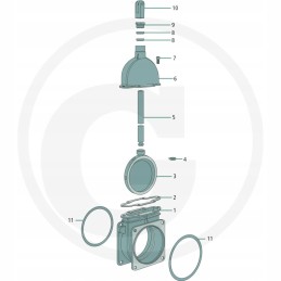 Mz vožtuvo sandariklis 6