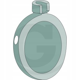 Mz pleištas 6 oe 160 mm apačioje 8 5 mm viršuje 25 5 mm