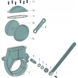 Mz įvorės sandariklis polimeras oe 32 x 22 x 8 mm 4